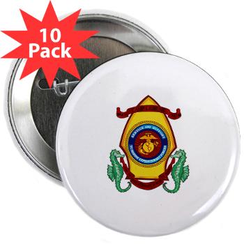 CL - M01 - 01 - Marine Corps Base Camp Lejeune - 2.25" Button (10 pack) - Click Image to Close